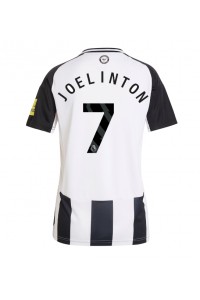 Fotbalové Dres Newcastle United Joelinton #7 Dámské Domácí Oblečení 2024-25 Krátký Rukáv